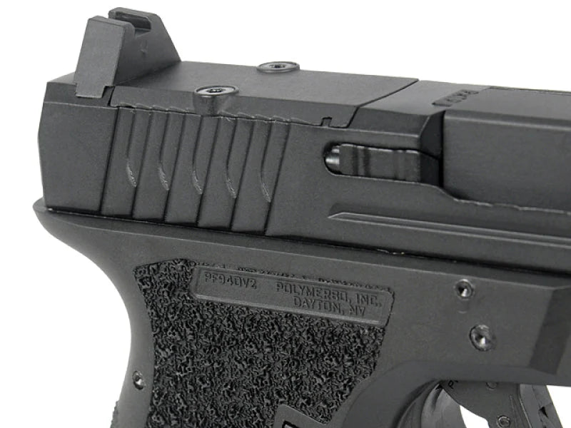 JDG Polymer80 Gas Blowback Pistol (Double Eagle - P80 - Black)
