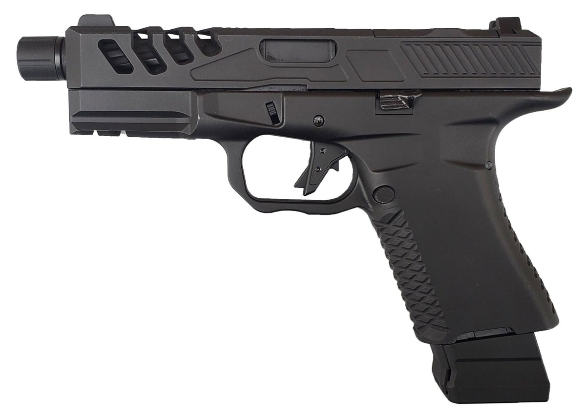 F1 Firearms BSF19 Gas Blowback Pistol by EMG / APS (Full Metal - Black - BSF-19B-T)