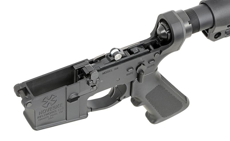 EMG Helios Noveske N4 MWS Gen 3 Gas Blowback M4 by Double Eagle (Black – G101) (I)