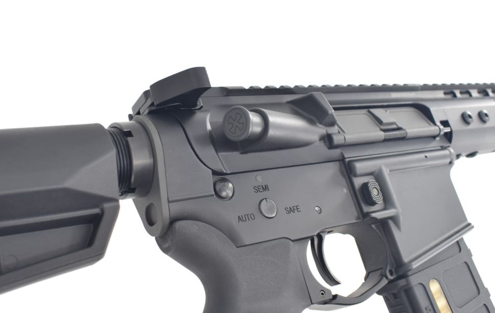 EMG Helios Noveske N4 MWS Gen 3 Gas Blowback M4 by Double Eagle (Black – G101) (I)