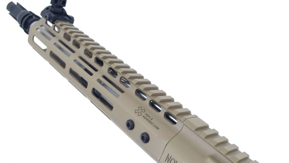 EMG Helios Noveske N4 MWS Gen 3 Gas Blowback M4 by Double Eagle (Tan – G101) (I)