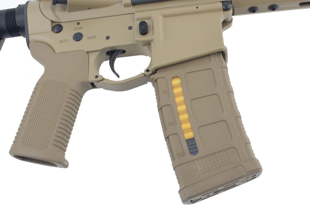 EMG Helios Noveske N4 MWS Gen 3 Gas Blowback M4 by Double Eagle (Tan – G101) (I)