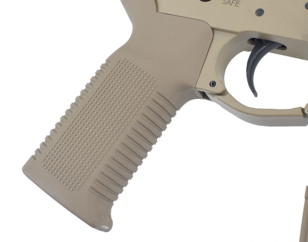 EMG Helios Noveske N4 MWS Gen 3 Gas Blowback M4 by Double Eagle (Tan – G101) (I)