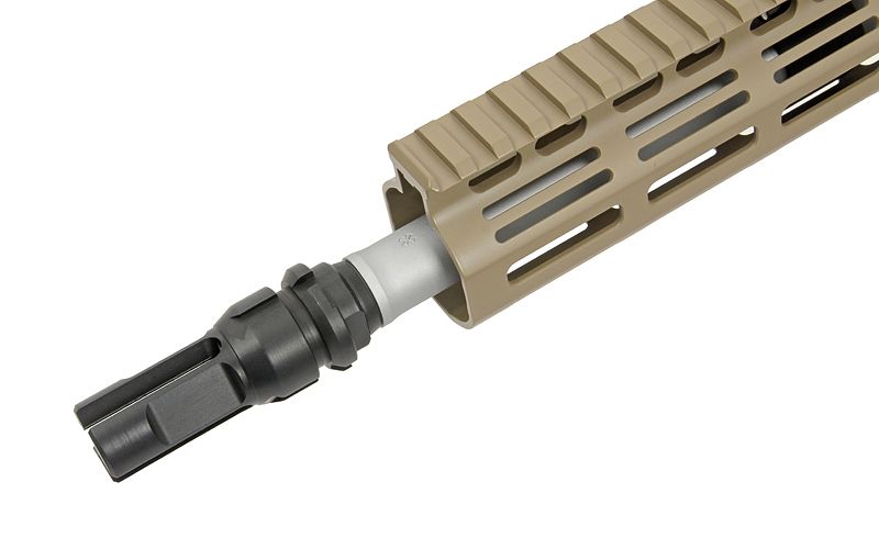 EMG Helios Noveske N4 MWS Gen 3 Gas Blowback M4 by Double Eagle (Tan – G101) (I)