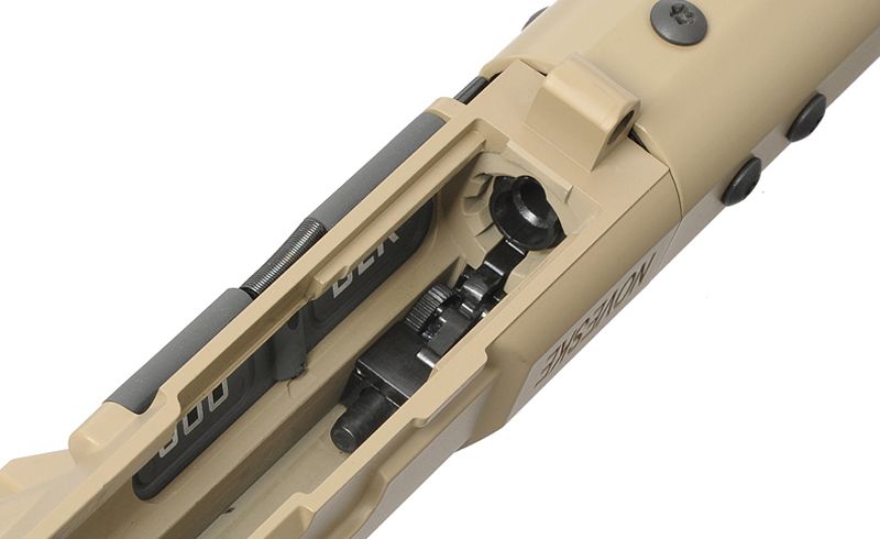 EMG Helios Noveske N4 MWS Gen 3 Gas Blowback M4 by Double Eagle (Tan – G101) (I)