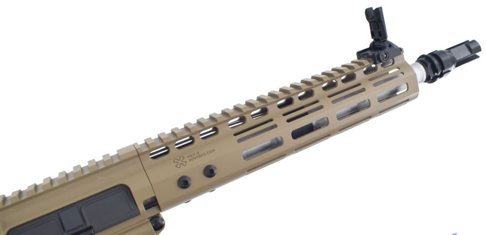 EMG Helios Noveske N4 MWS Gen 3 Gas Blowback M4 by Double Eagle (Tan – G101) (I)
