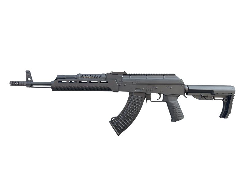 Cyma CYMA Platinum Tactical AK with CQB M4 Stock (Black – Featherweight – CM680G) (I)