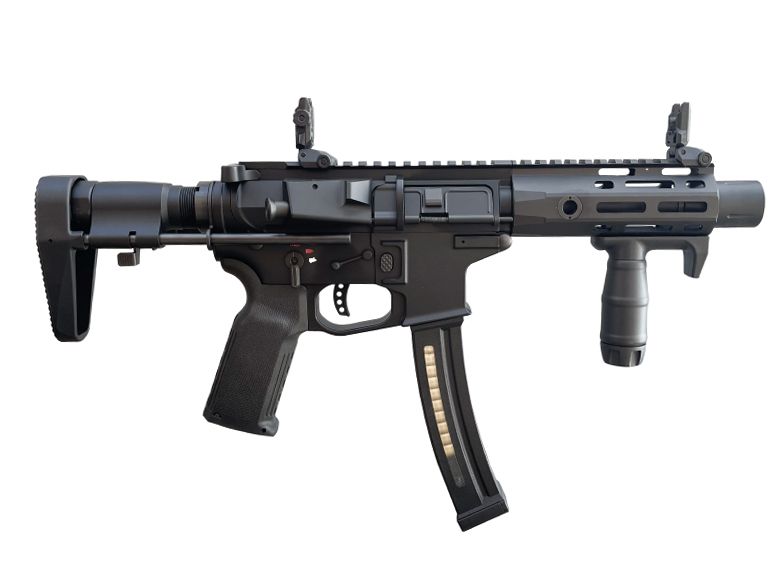 Cyma Platinum 9mm Rapid Strike AEG Carbine (PDW – Black – CM106) (I)