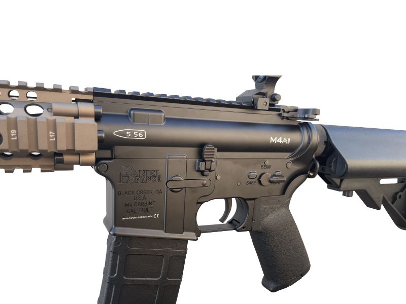 EMG x Daniel Defense DDM4 AEG (by Cyma – Platinum QBS Gearbox DE/Black – CM105DDL-BD) (I)