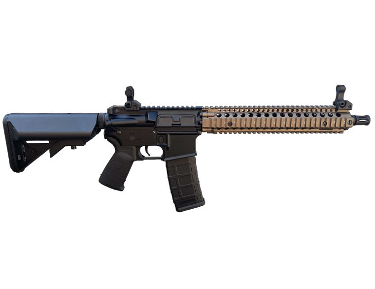 EMG x Daniel Defense DDM4 AEG (by Cyma – Platinum QBS Gearbox DE/Black – CM105DDL-BD) (I)