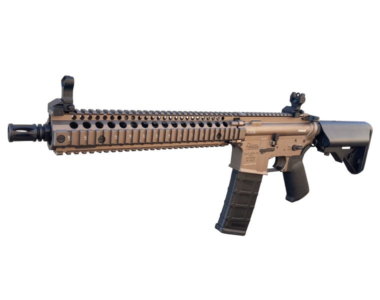 EMG x Daniel Defense DDM4 AEG (by Cyma - Platinum QBS Gearbox DE/Tan - CM105DDL-DE) (I)