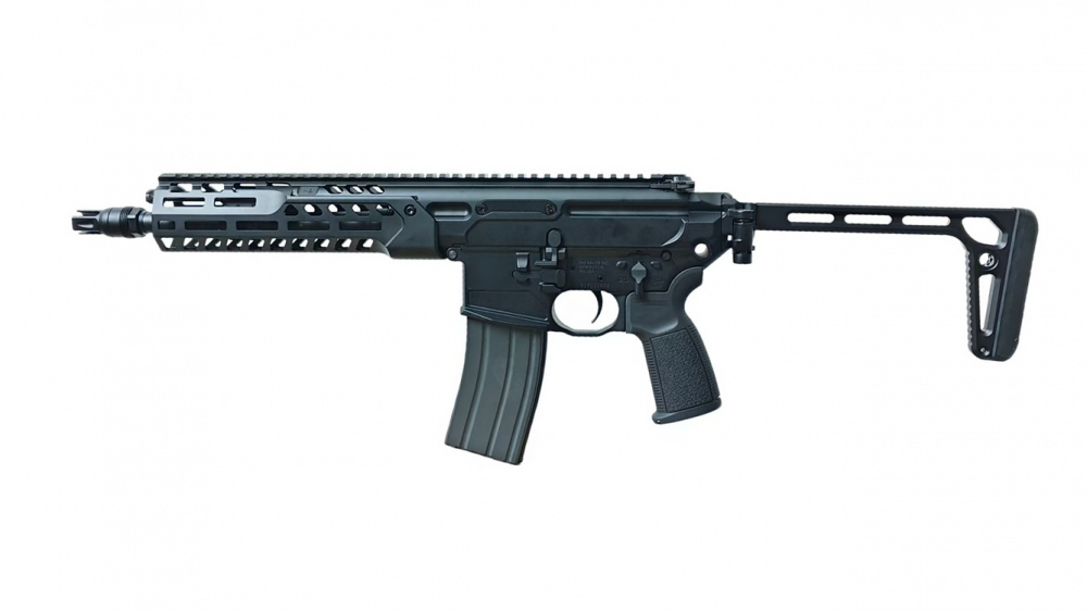 Salvo Precision MCX 10.5 Spear LT CSAW (Steel Bolt) GBBR (MWS – G104-3A BK) (I)