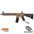 EMG x Daniel Defense DDM4 (by Cyma - DE/Tan - CM105DDL-DE) with Pre-Installed Wolverine INFERNO Gen 2 Engine, Spartan Board & FCU Battery