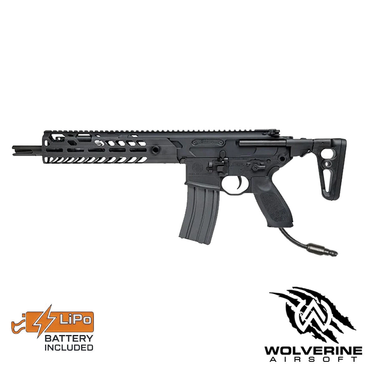 Sig Sauer MCX Virtus ProForce (Black) with Pre-Installed Wolverine INFERNO Gen 2 Engine, Spartan Board & FCU Battery