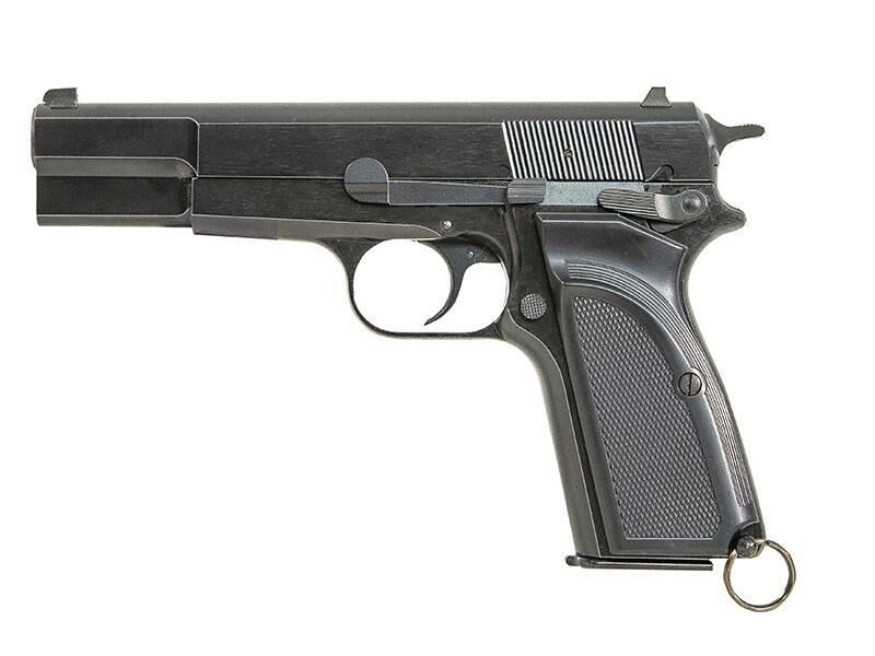 WE Browning Hi-Power MK3 Gas Blowback Pistol (Full Metal - Black)
