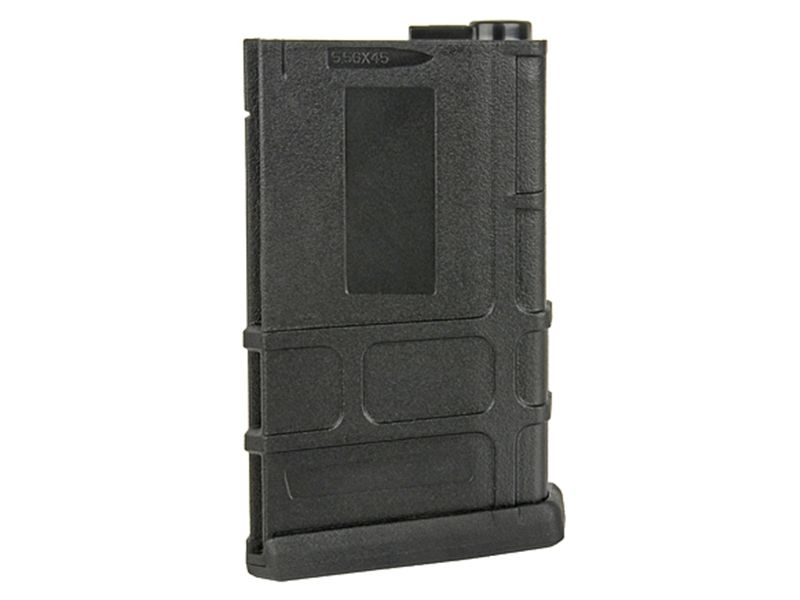 Battleaxe Polymer Enhanced Grip Mid Cap Magazine for M4 (170 Rounds - Black)