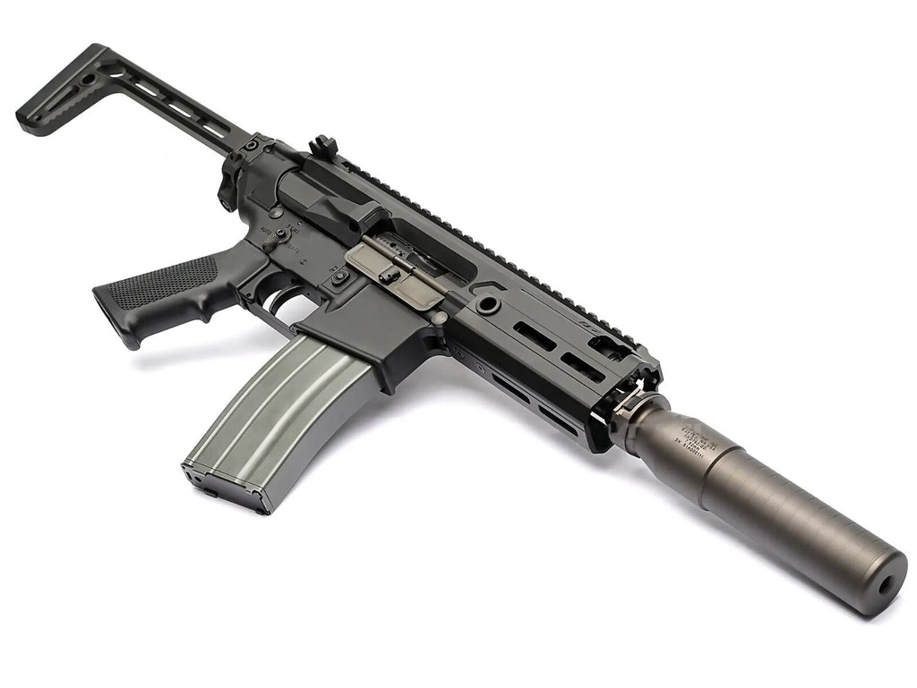 APFG MCX Rattler SOCOM PDW Style Gas Blowback Rifle (Black)