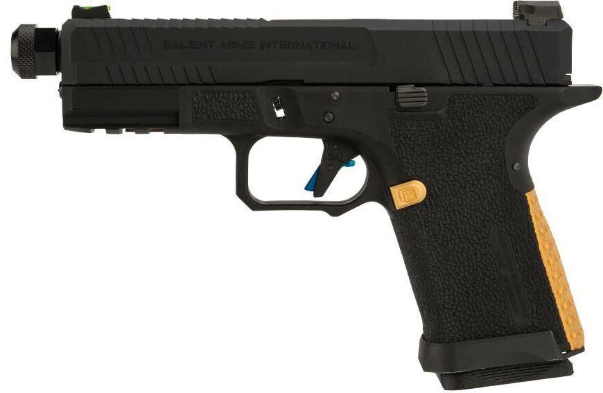 Salient Arms International x EMG BLU Gas Blowback Pistol (Compact - Black)