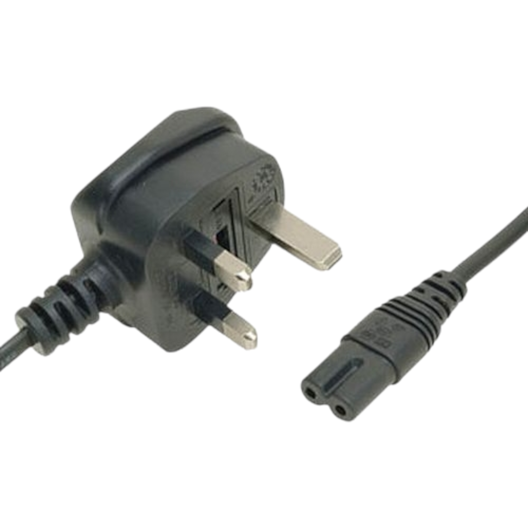 Mains Power Lead – Figure of 8 (UK Plug)