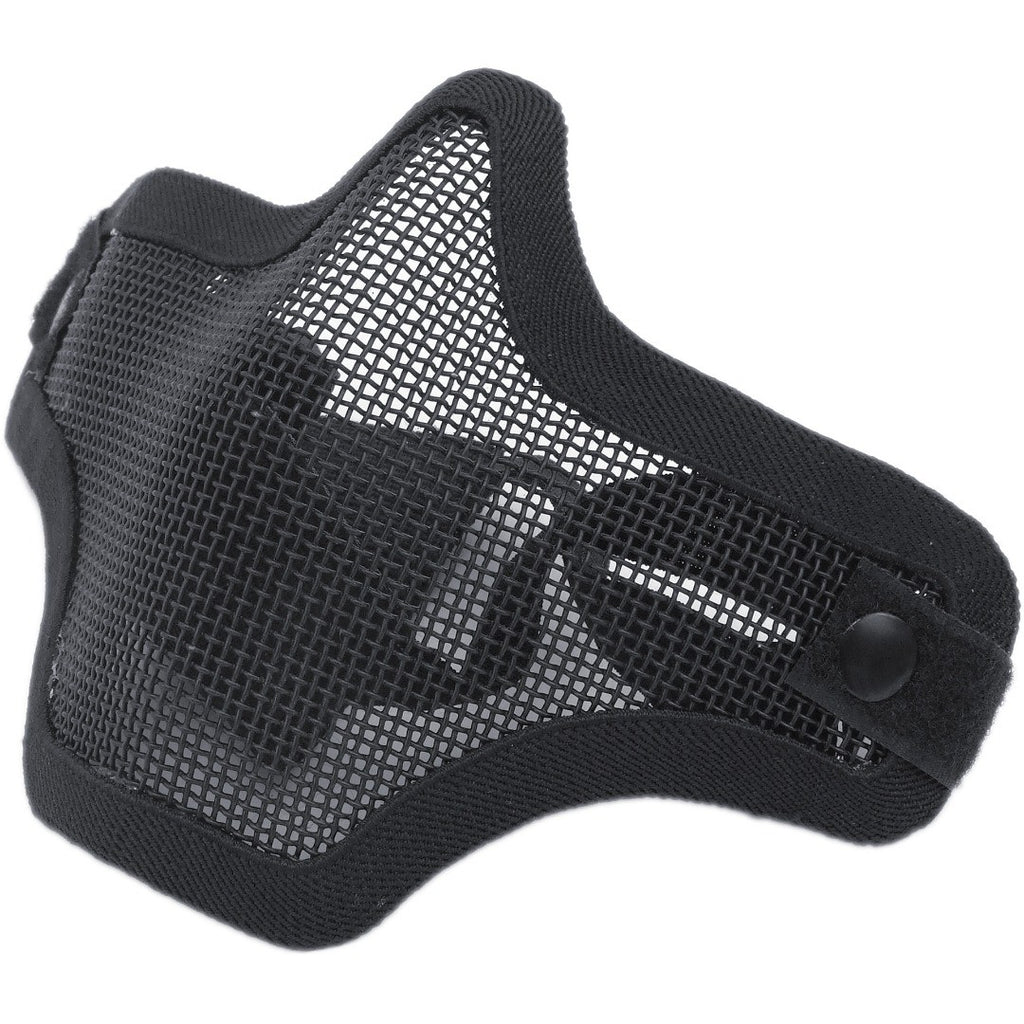 Nuprol Mesh Lower Face Shield V1 – Black