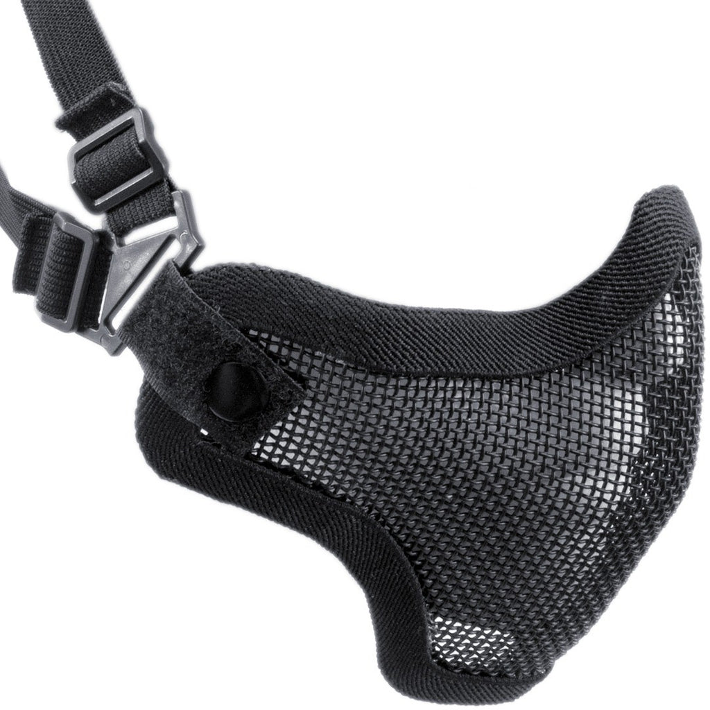 Nuprol Mesh Lower Face Shield V1 – Black