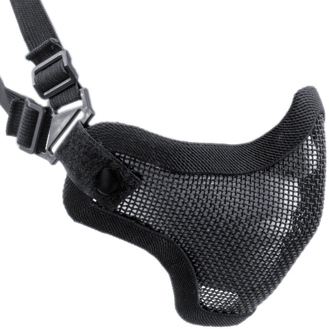 Nuprol Mesh Lower Face Shield V1 – Black