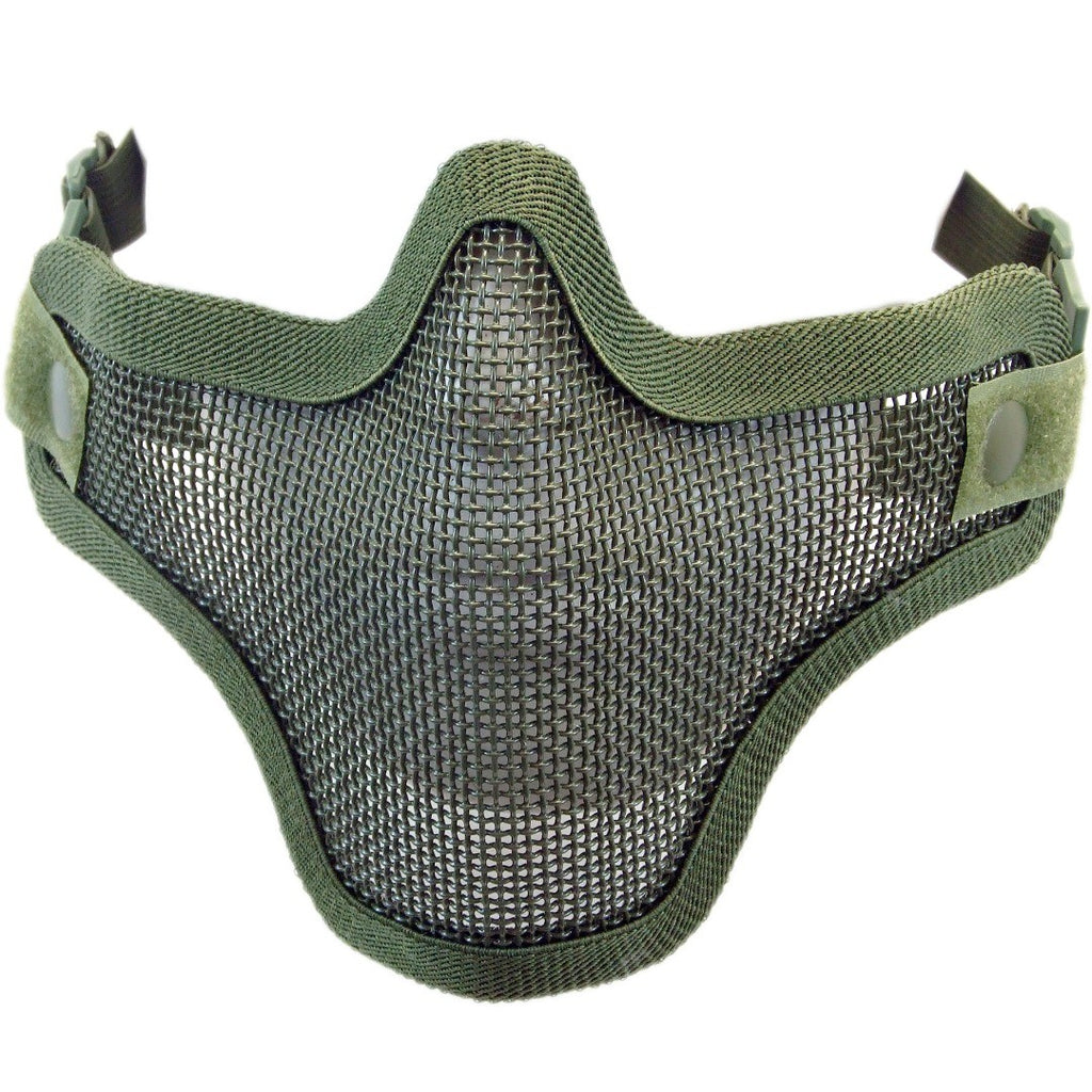 Mesh Lower Face Shield V1 – Green