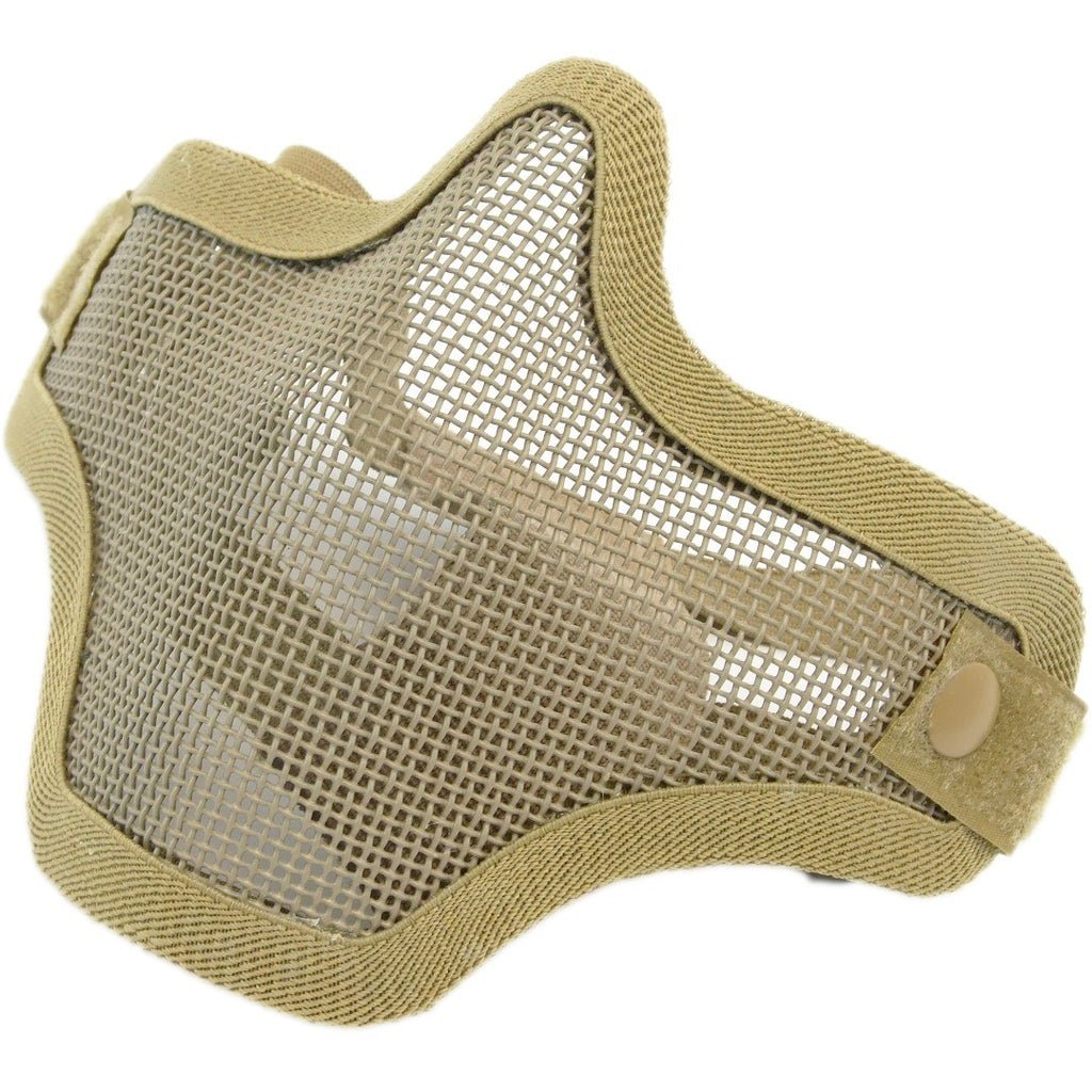 Nuprol Mesh Lower Face Shield V1 – Tan