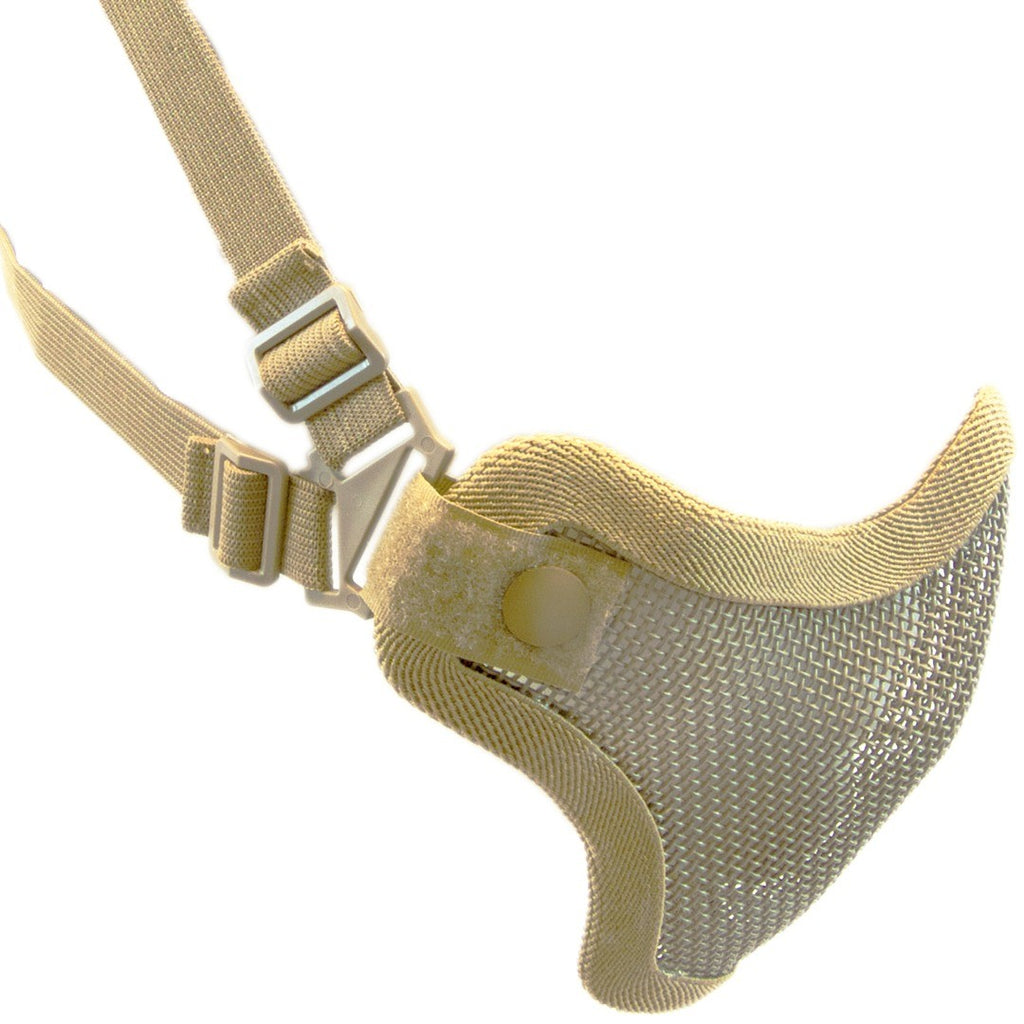Nuprol Mesh Lower Face Shield V1 – Tan