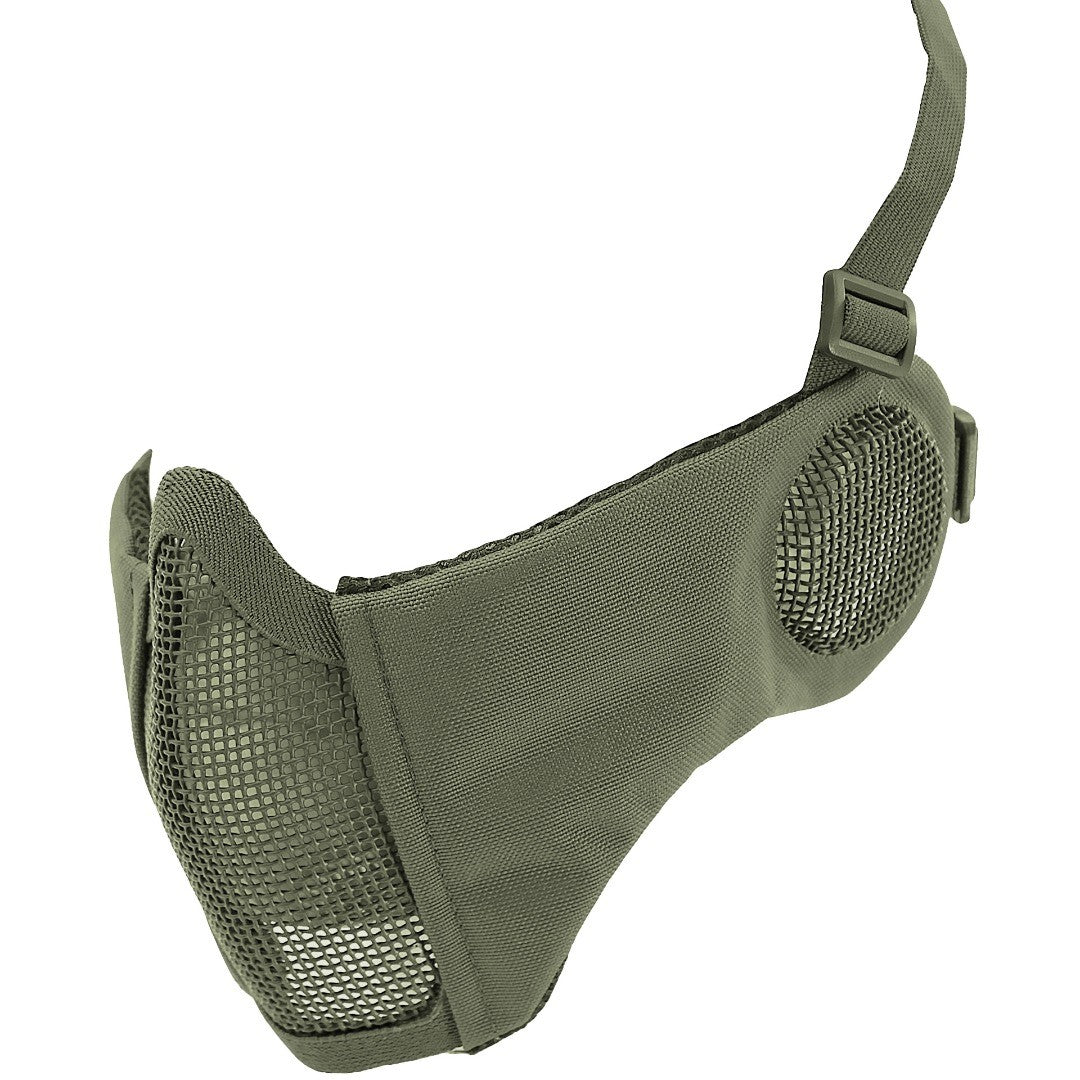 Mesh Lower Face Shield V3 – Green