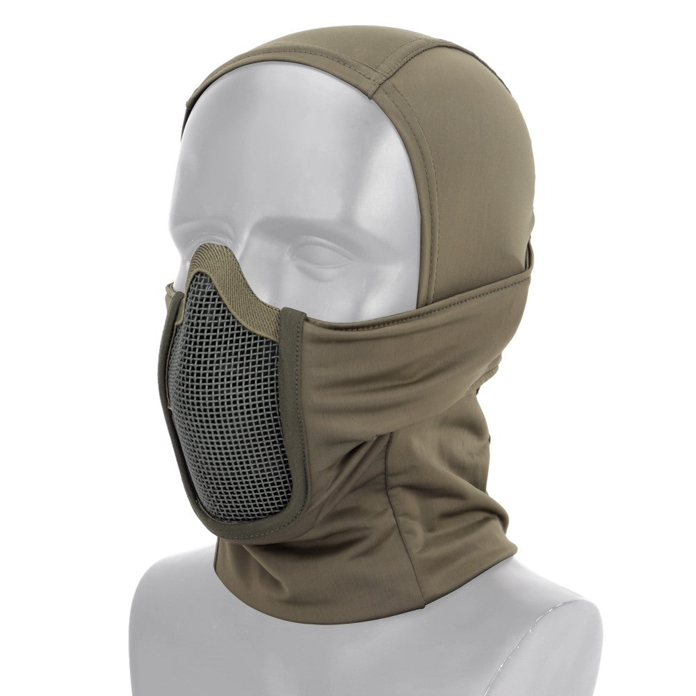 Nuprol Balaclava Mesh Face Shield (Green) (N)