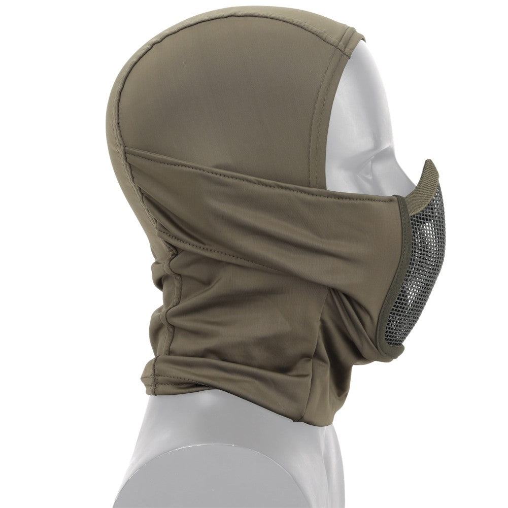Nuprol Balaclava Mesh Face Shield (Green) (N)