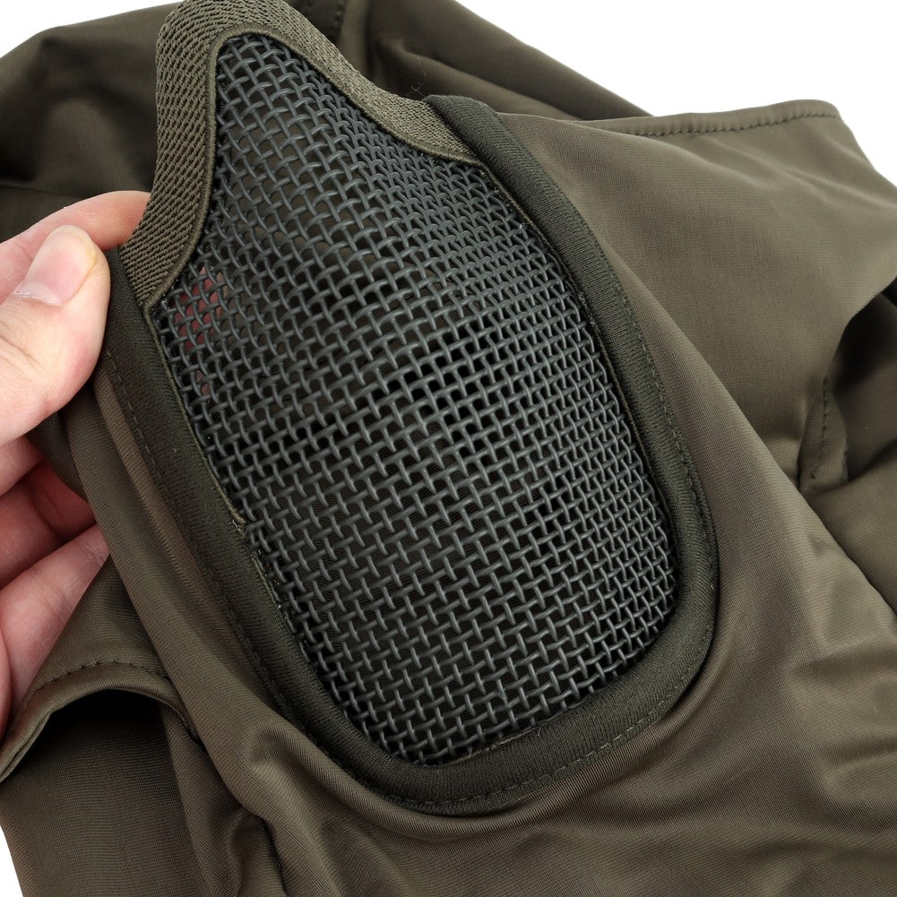 Nuprol Balaclava Mesh Face Shield (Green) (N)