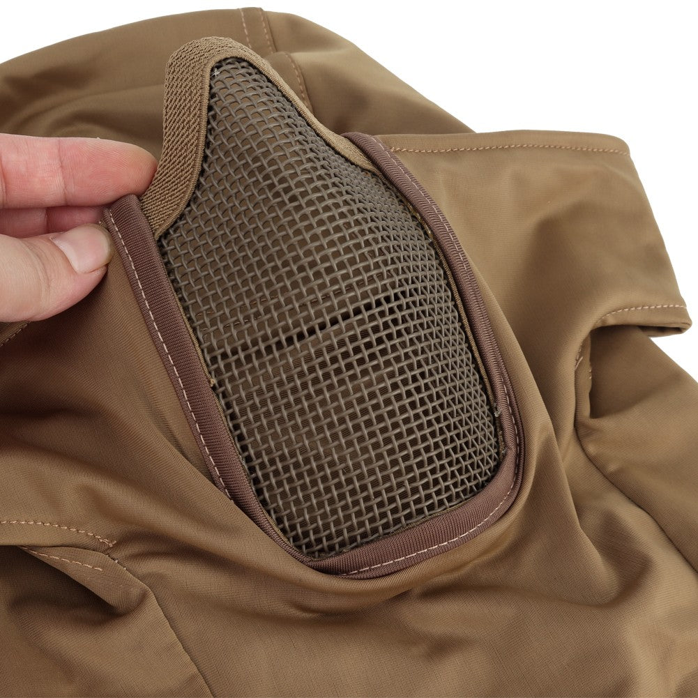 Nuprol Balaclava Mesh Face Shield (Tan) (N)