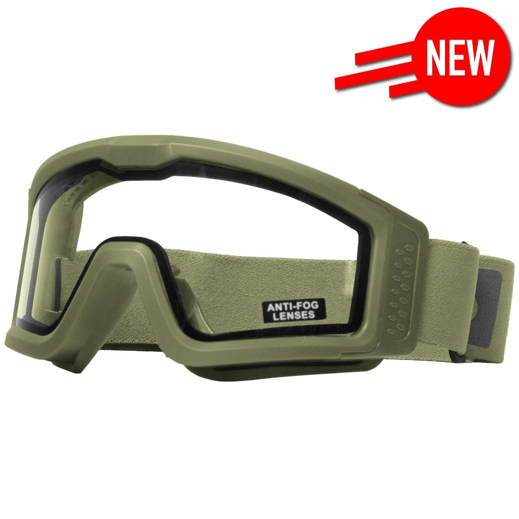 NUPROL Battle Visor THERMAL (Green - Clear)