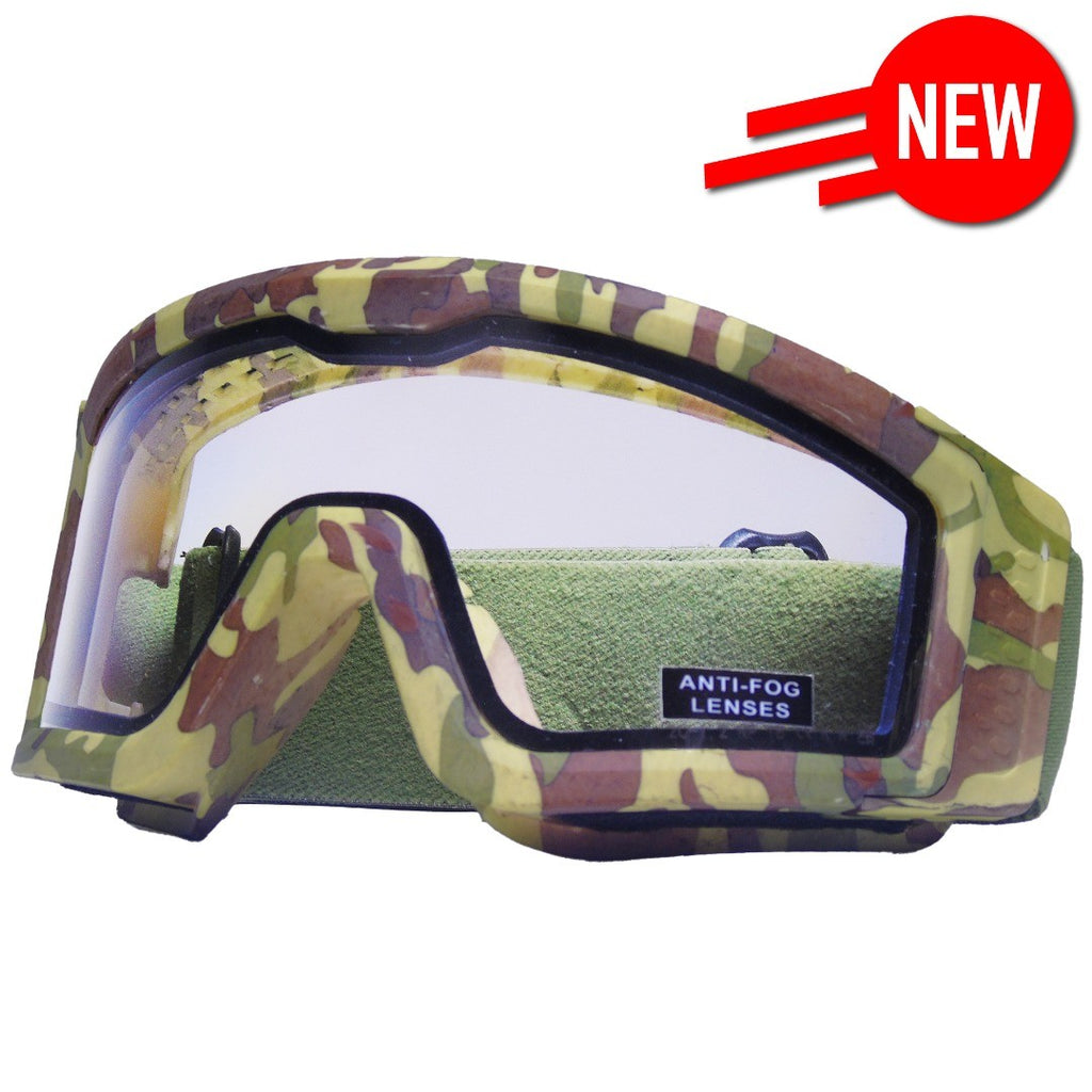 NUPROL Battle Visor THERMAL (Camo - Clear)