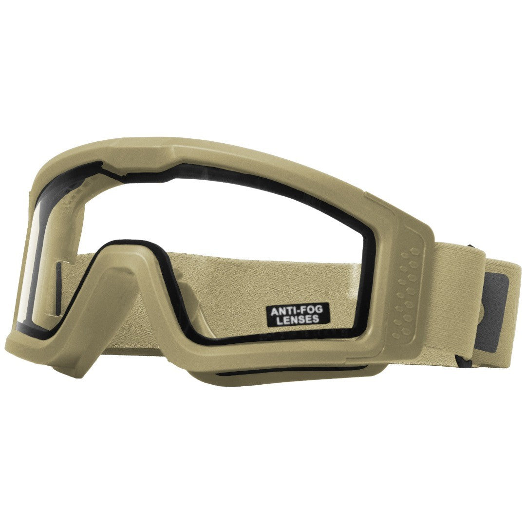 NUPROL Battle Visor THERMAL (Tan - Clear)