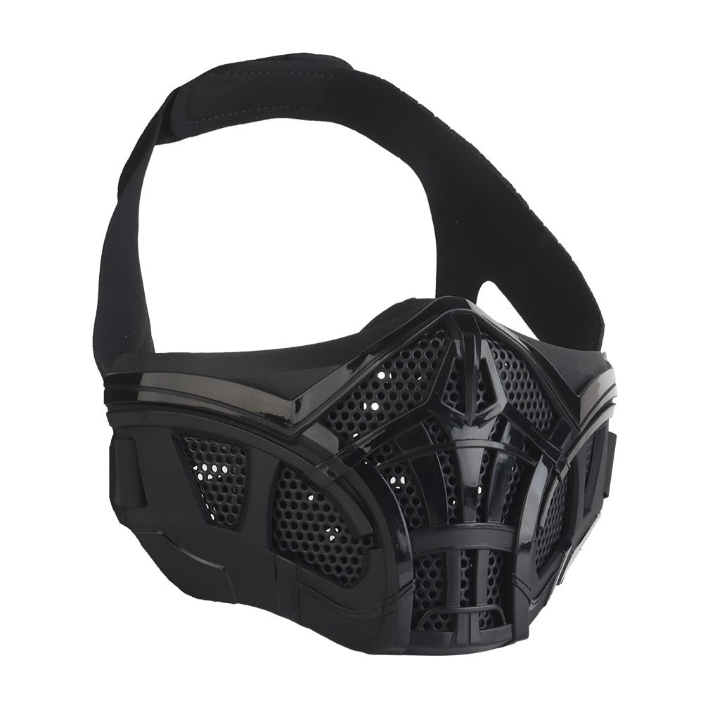 Nuprol Mesh Lower Face Shield V7 (Black) (N)