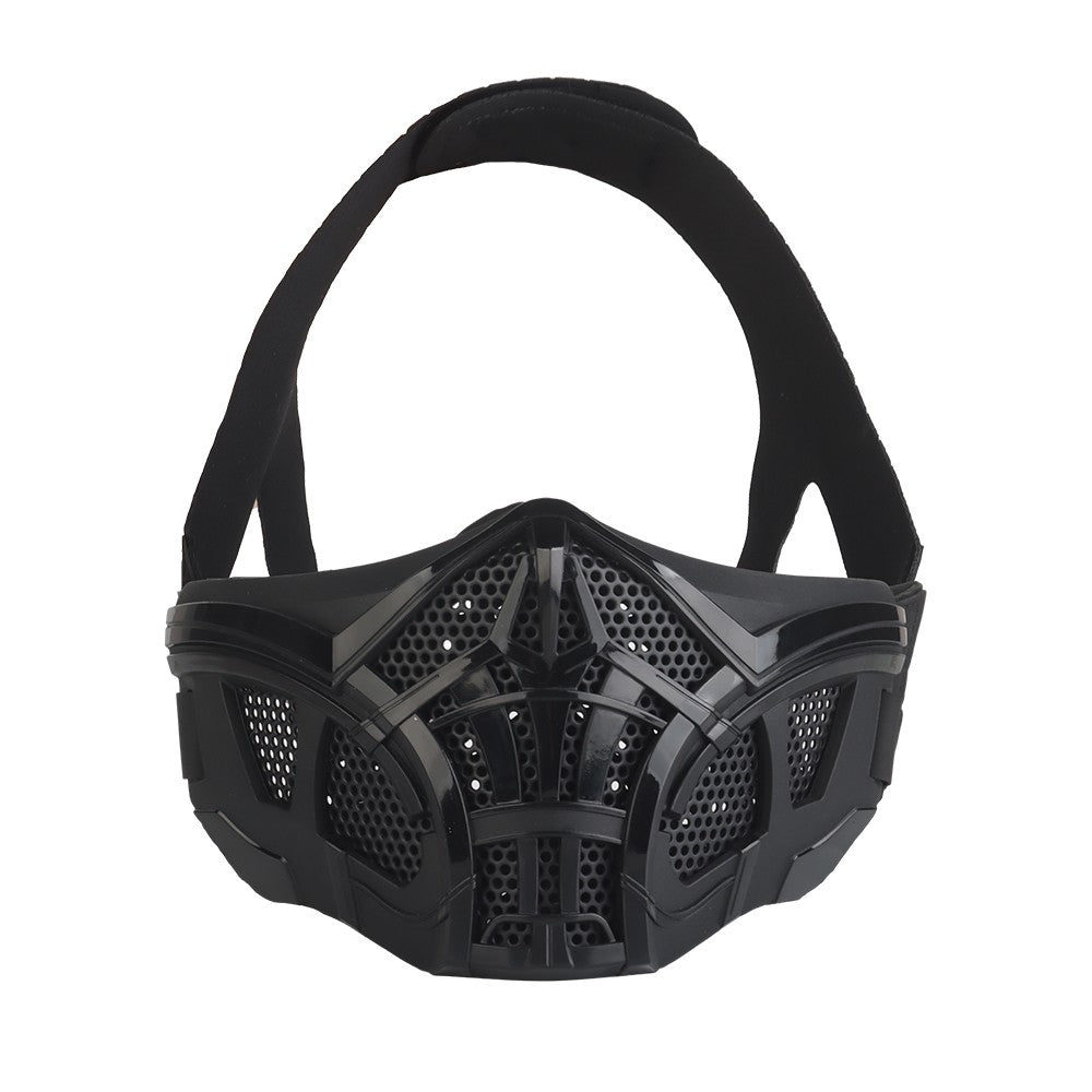 Nuprol Mesh Lower Face Shield V7 (Black) (N)
