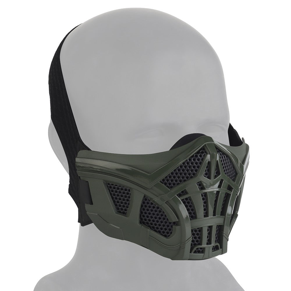 Nuprol Mesh Lower Face Shield V7 (Green) (N)