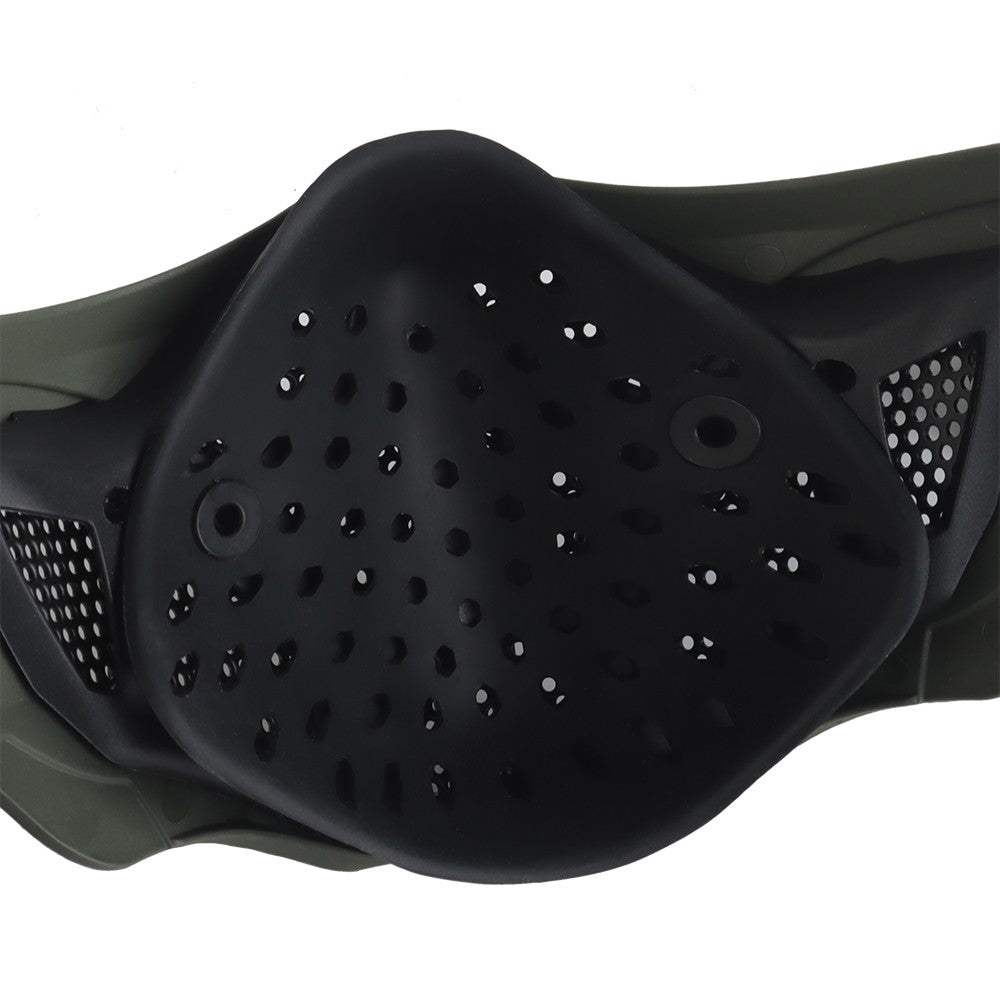 Nuprol Mesh Lower Face Shield V7 (Green) (N)