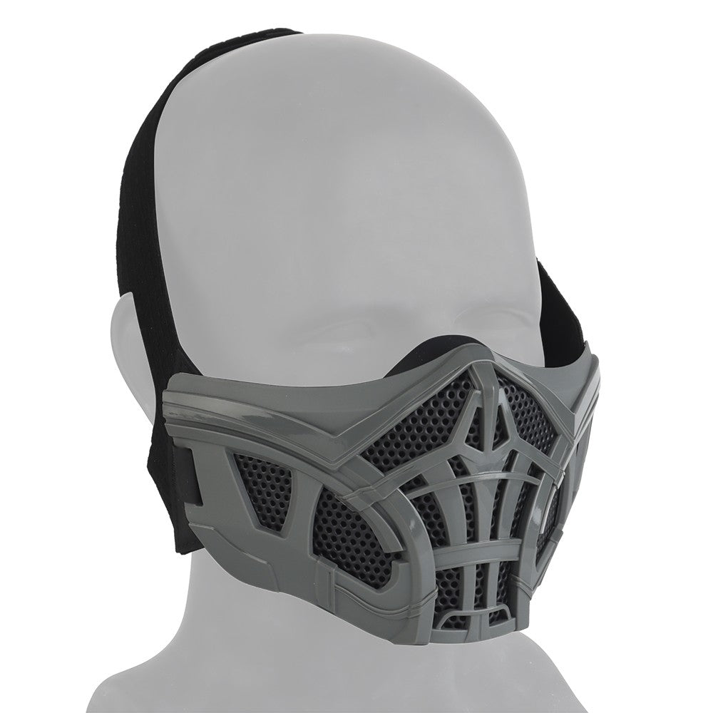 Nuprol Mesh Lower Face Shield V7 (Grey) (N)