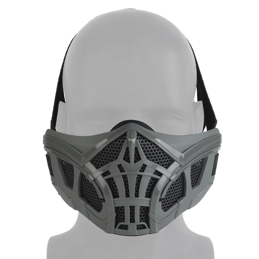 Nuprol Mesh Lower Face Shield V7 (Grey) (N)