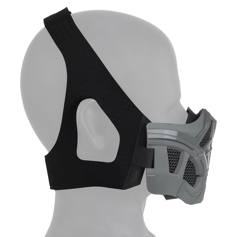 Nuprol Mesh Lower Face Shield V7 (Grey) (N)