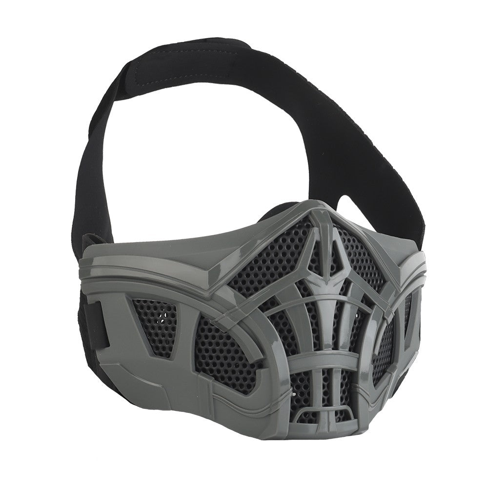Nuprol Mesh Lower Face Shield V7 (Grey) (N)