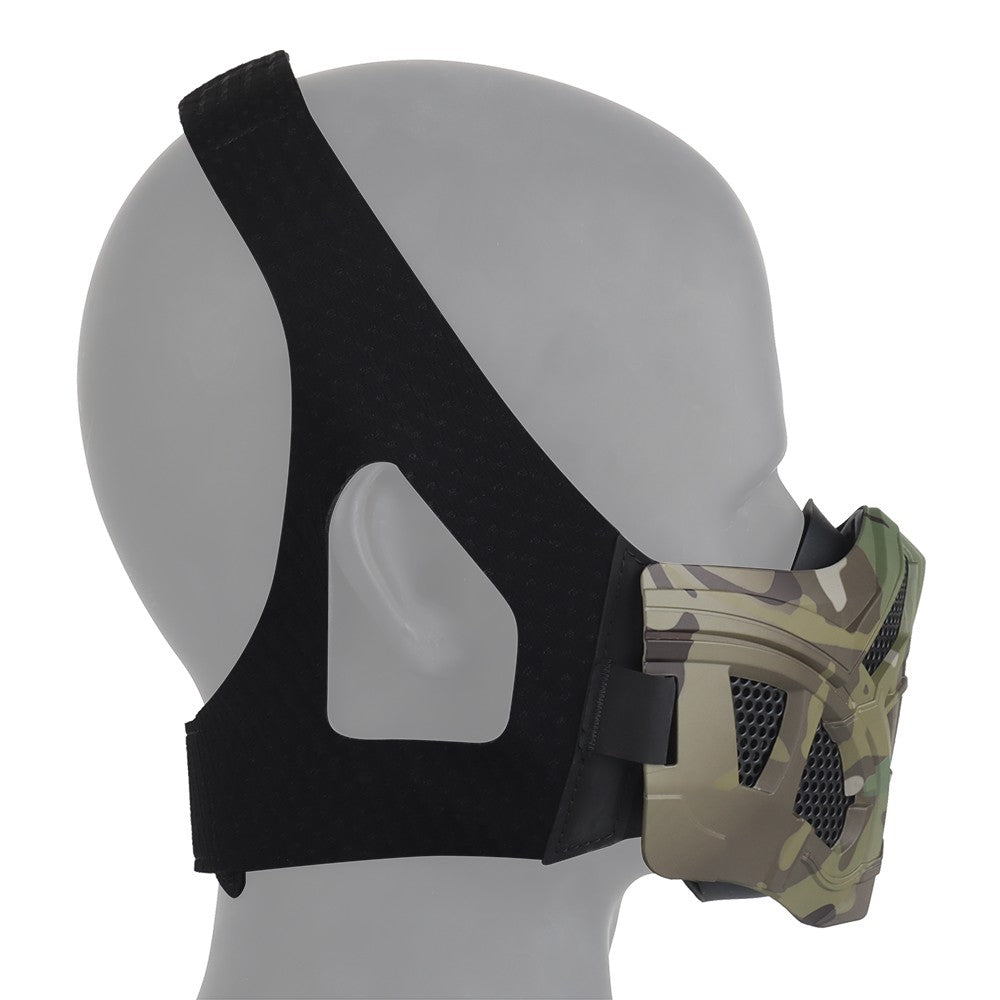 Nuprol Mesh Lower Face Shield V7 (Camo) (N)