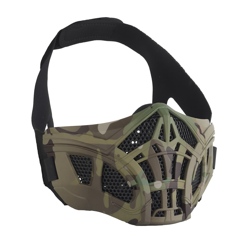 Nuprol Mesh Lower Face Shield V7 (Camo) (N)