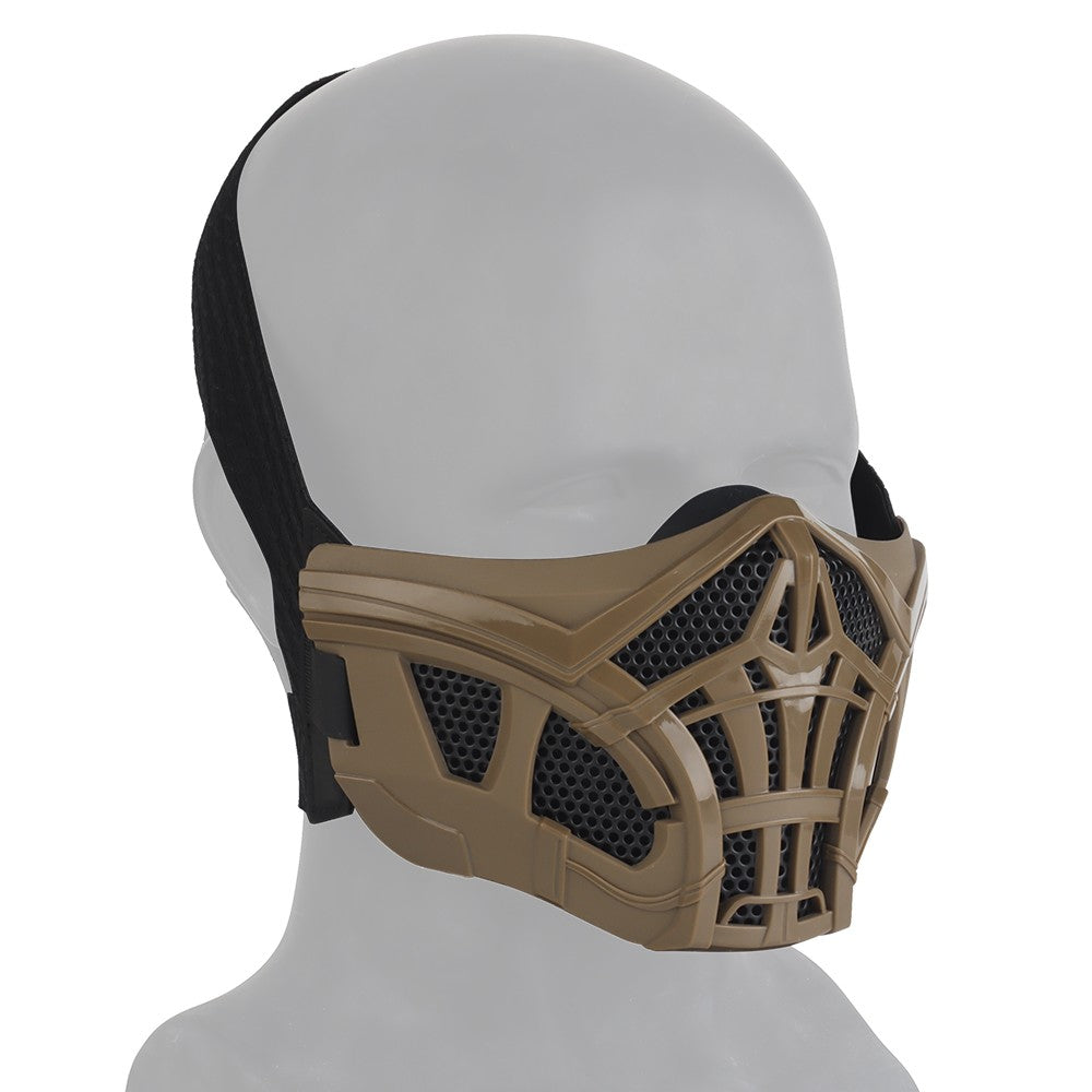 Nuprol Mesh Lower Face Shield V7 (Tan) (N)