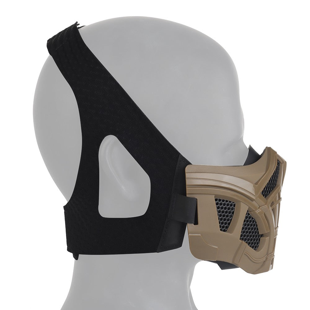 Nuprol Mesh Lower Face Shield V7 (Tan) (N)