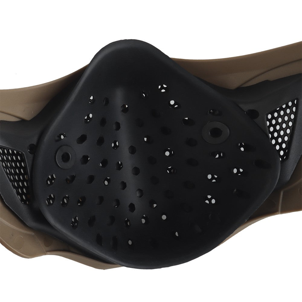 Nuprol Mesh Lower Face Shield V7 (Tan) (N)